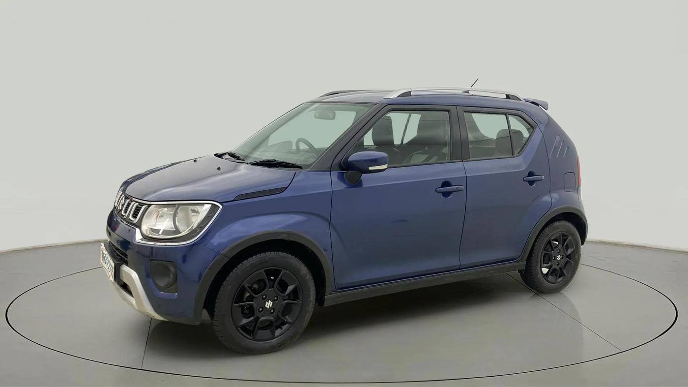 2022 Maruti IGNIS ZETA 1.2 AMT, CNG, Automatic, 74,701 km, Left Front Diagonal
