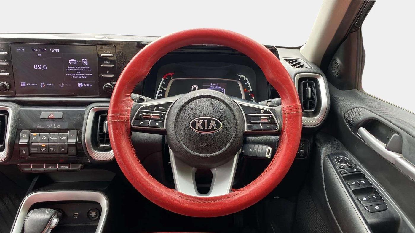2021 KIA SONET HTK PLUS 1.0 DCT, Petrol, Automatic, 46,511 km, Steering Wheel Close Up