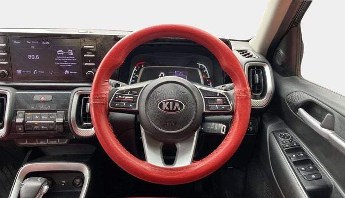 2021 KIA SONET HTK PLUS 1.0 DCT, Petrol, Automatic, 46,495 km, Steering Wheel Close Up