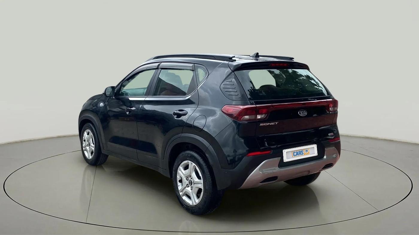 2021 KIA SONET HTK PLUS 1.0 DCT, Petrol, Automatic, 46,511 km, Left Back Diagonal