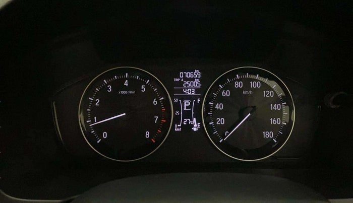 2020 Honda Amaze 1.2L I-VTEC VX CVT, Petrol, Automatic, 70,690 km, Odometer Image