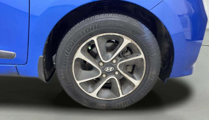 2018 Hyundai Grand i10 ASTA 1.2 KAPPA VTVT, Petrol, Manual, 1,01,482 km, Right Front Wheel
