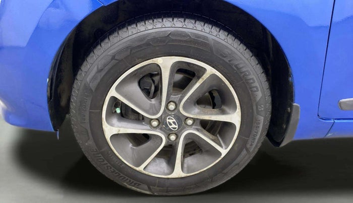 2018 Hyundai Grand i10 ASTA 1.2 KAPPA VTVT, Petrol, Manual, 1,01,482 km, Left Front Wheel