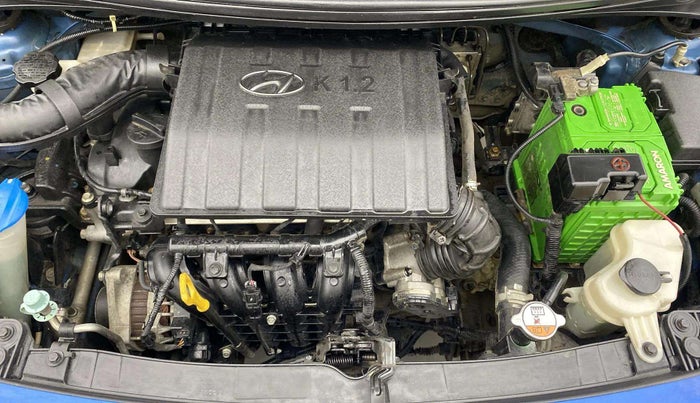 2018 Hyundai Grand i10 ASTA 1.2 KAPPA VTVT, Petrol, Manual, 1,01,482 km, Engine View