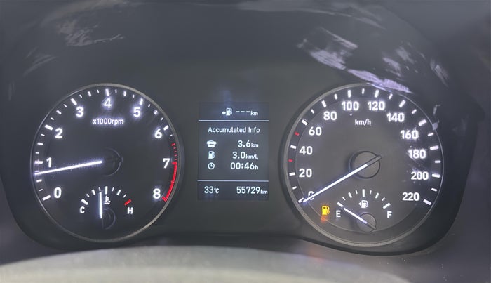 2019 Hyundai Verna 1.6 VTVT SX, Petrol, Manual, 55,736 km, Odometer Image