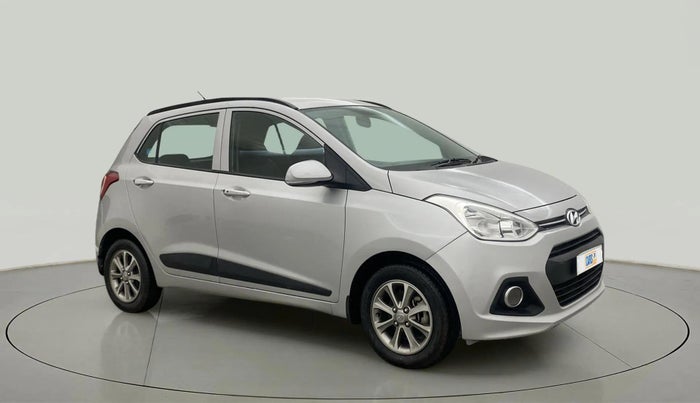 2016 Hyundai Grand i10 ASTA (O) 1.2 KAPPA VTVT, Petrol, Manual, 33,603 km, Right Front Diagonal