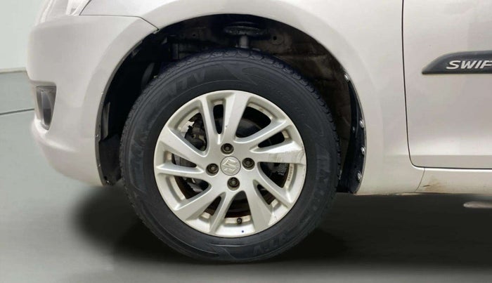 2012 Maruti Swift ZXI, Petrol, Manual, 75,032 km, Left Front Wheel