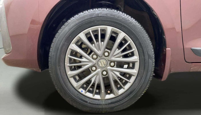 2019 Maruti Ertiga ZXI SHVS, Petrol, Manual, 45,237 km, Left Front Wheel
