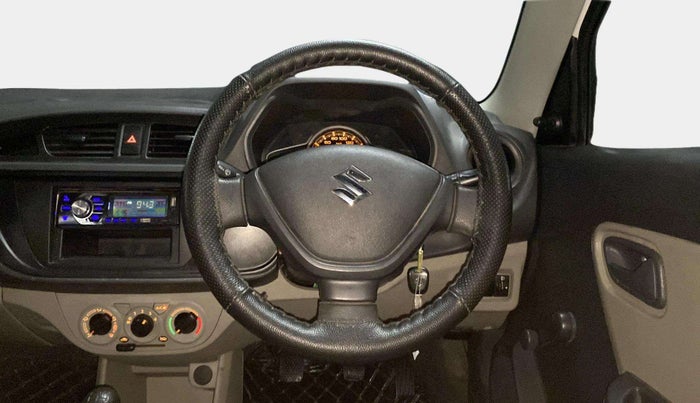 2015 Maruti Alto K10 LXI, Petrol, Manual, 11,357 km, Steering Wheel Close Up