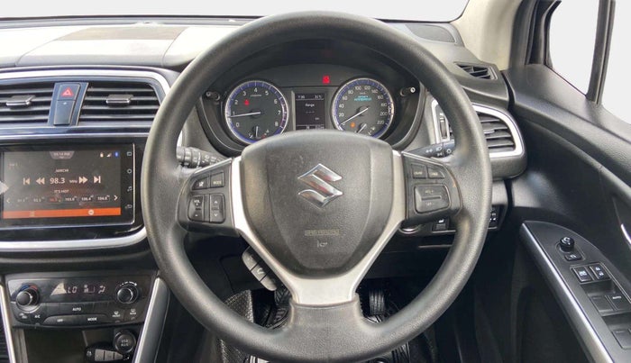 2020 Maruti S Cross ZETA 1.5, Petrol, Manual, 84,652 km, Steering Wheel Close Up