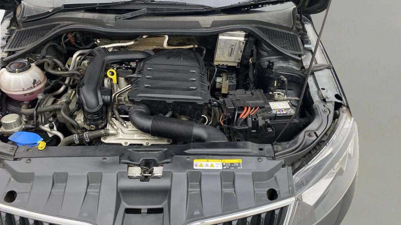 2020 Skoda Rapid ACTIVE 1.0 TSI, Petrol, Manual, 24,157 km, Engine View - Left