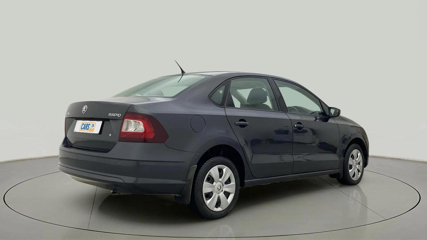 2020 Skoda Rapid ACTIVE 1.0 TSI, Petrol, Manual, 24,157 km, Right Back Diagonal