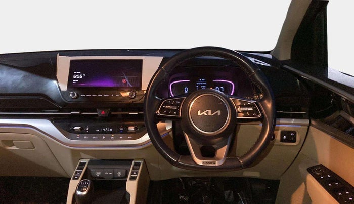2022 KIA CARENS LUXURY 1.5 DIESEL 7 STR, Diesel, Manual, 39,510 km, Steering Wheel Close Up