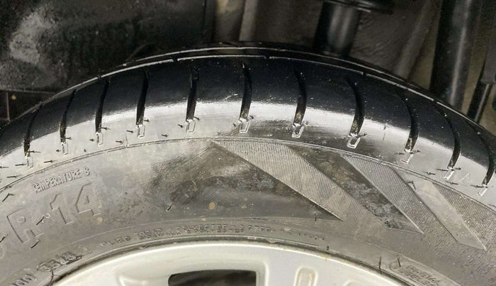 2018 Tata Tiago XZ PETROL, Petrol, Manual, 63,497 km, Left Rear Tyre Tread