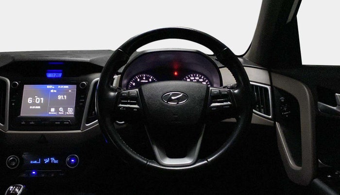 2019 Hyundai Creta SX 1.6 PETROL, Petrol, Manual, 49,923 km, Steering Wheel Close Up
