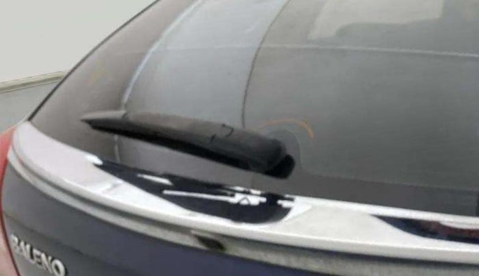 2019 Maruti Baleno ZETA PETROL 1.2, Petrol, Manual, 99,225 km, Rear Wiper