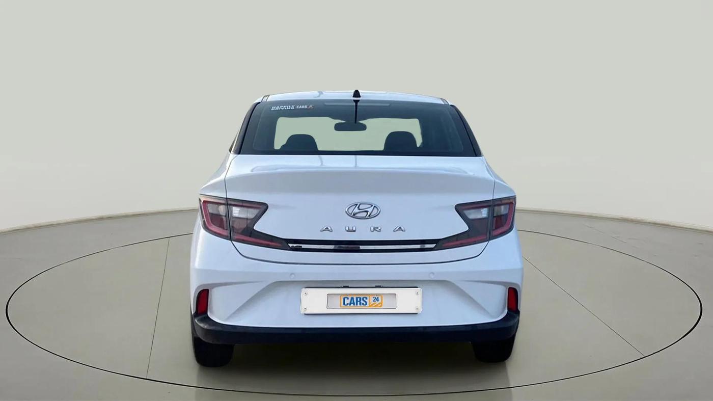 2020 Hyundai AURA S 1.2, Petrol, Manual, 1,06,621 km, Back/Rear