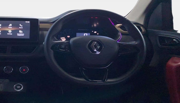2022 Renault Kiger RXT (O) MT DUAL TONE, Petrol, Manual, 39,511 km, Steering Wheel Close Up