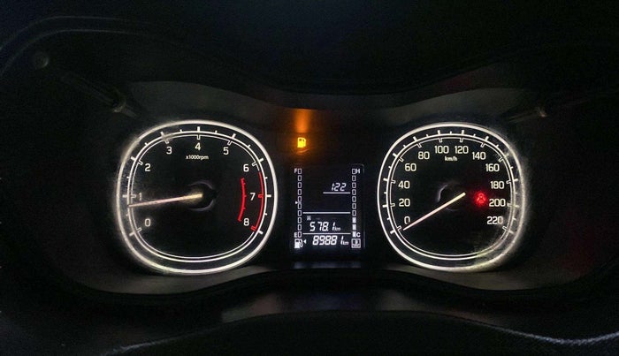 2021 Maruti Vitara Brezza VXI, Petrol, Manual, 89,879 km, Odometer Image