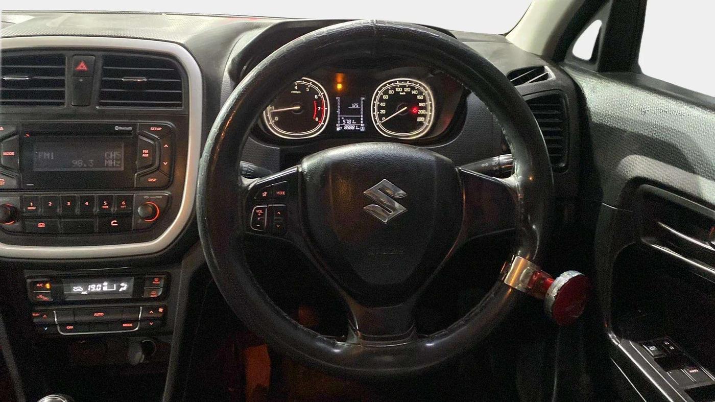 2021 Maruti Vitara Brezza VXI, Petrol, Manual, 89,879 km, Steering Wheel Close Up