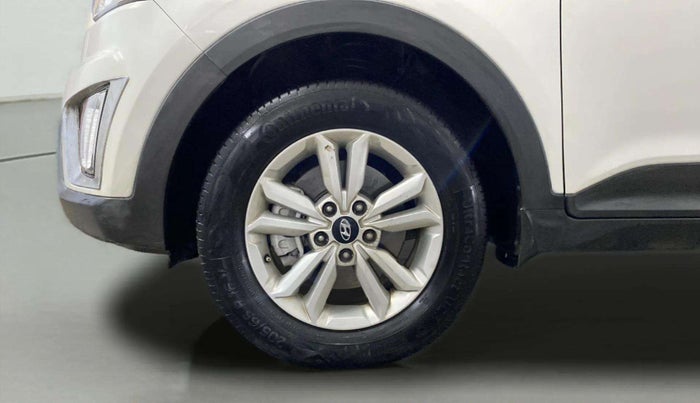 2016 Hyundai Creta SX PLUS 1.6 PETROL, Petrol, Manual, 72,961 km, Left Front Wheel