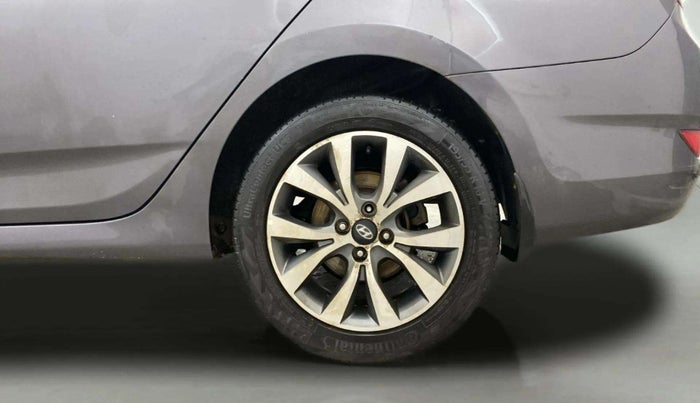 2014 Hyundai Verna FLUIDIC 1.4 VTVT CX, Petrol, Manual, 98,599 km, Left Rear Wheel