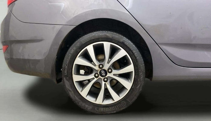 2014 Hyundai Verna FLUIDIC 1.4 VTVT CX, Petrol, Manual, 98,599 km, Right Rear Wheel
