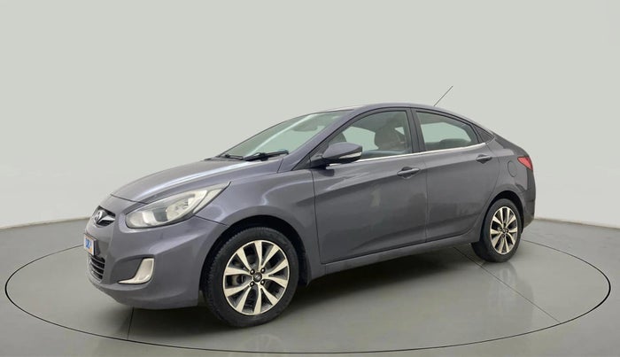 2014 Hyundai Verna FLUIDIC 1.4 VTVT CX, Petrol, Manual, 98,599 km, Left Front Diagonal