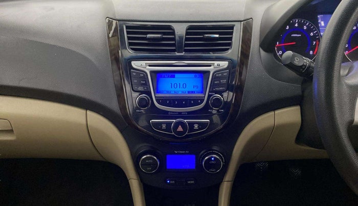 2014 Hyundai Verna FLUIDIC 1.4 VTVT CX, Petrol, Manual, 98,599 km, Air Conditioner