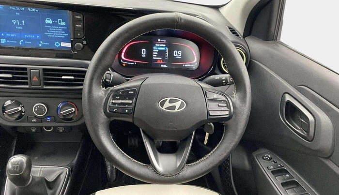 2023 Hyundai EXTER S (O) 1.2 MT, Petrol, Manual, 14,111 km, Steering Wheel Close Up
