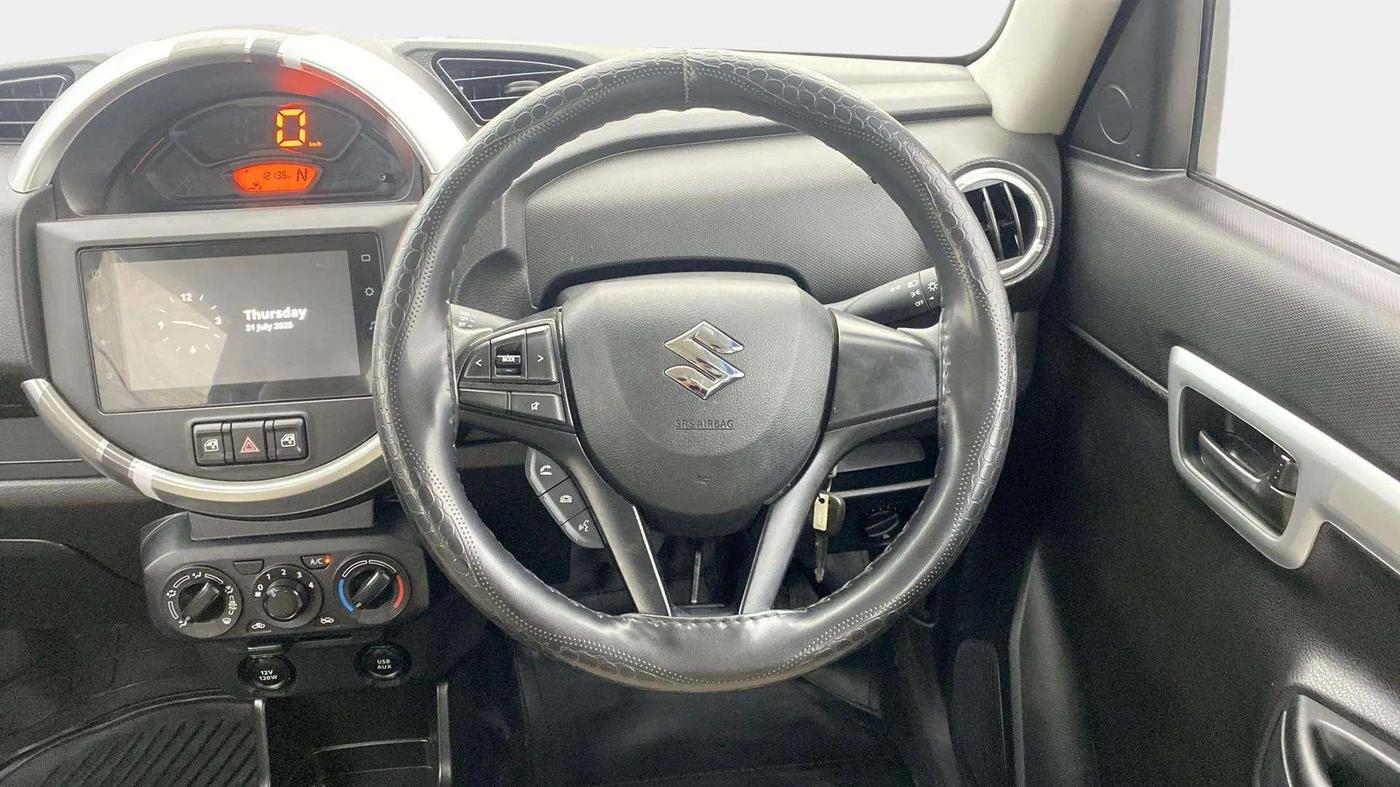2024 Maruti S PRESSO VXI PLUS (O) AMT, Petrol, Automatic, 12,096 km, Steering Wheel Close Up