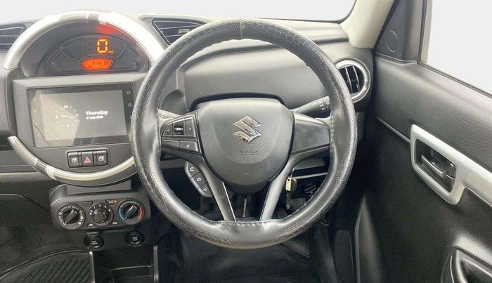 2024 Maruti S PRESSO VXI PLUS (O) AMT, Petrol, Automatic, 12,096 km, Steering Wheel Close Up
