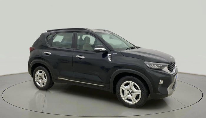 2021 KIA SONET HTX 1.0 IMT, Petrol, Manual, 46,491 km, Right Front Diagonal