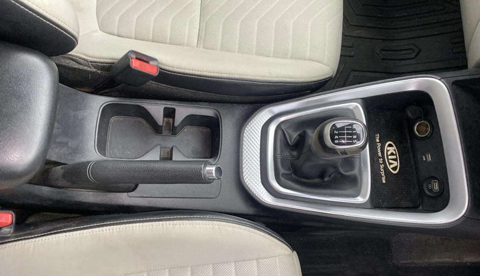 2021 KIA SONET HTX 1.0 IMT, Petrol, Manual, 46,491 km, Gear Lever