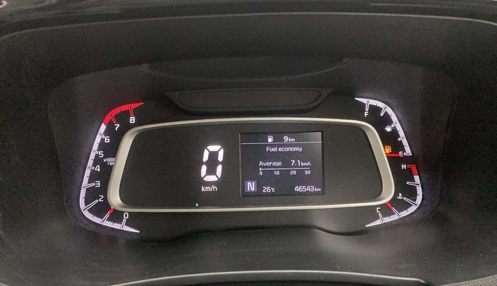 2021 KIA SONET HTX 1.0 IMT, Petrol, Manual, 46,491 km, Odometer Image