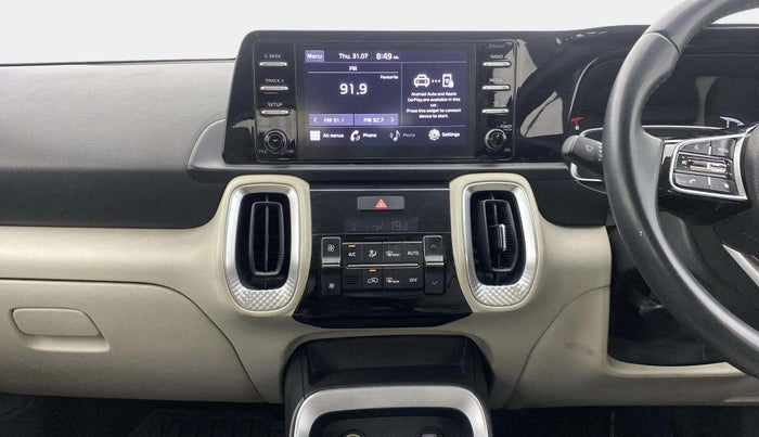 2021 KIA SONET HTX 1.0 IMT, Petrol, Manual, 46,491 km, Air Conditioner