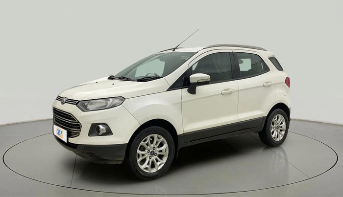 2017 Ford Ecosport TITANIUM 1.5L DIESEL, Diesel, Manual, 1,23,605 km, Left Front Diagonal
