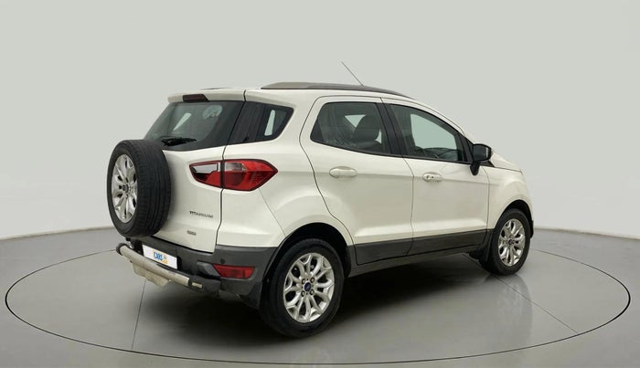 2017 Ford Ecosport TITANIUM 1.5L DIESEL, Diesel, Manual, 1,23,605 km, Right Back Diagonal