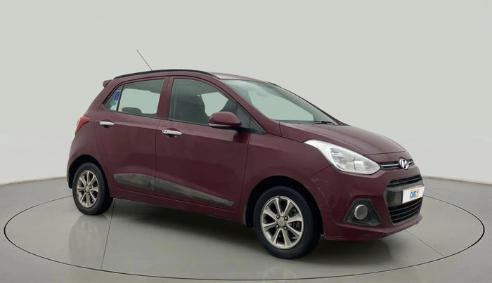2016 Hyundai Grand i10 ASTA (O) AT 1.2 KAPPA VTVT, Petrol, Automatic, 29,258 km, Right Front Diagonal