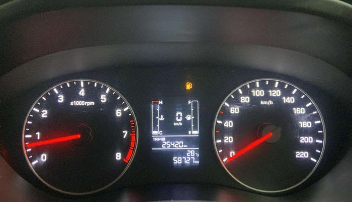 2018 Hyundai Elite i20 ASTA 1.2 DUAL TONE, Petrol, Manual, 58,718 km, Odometer Image