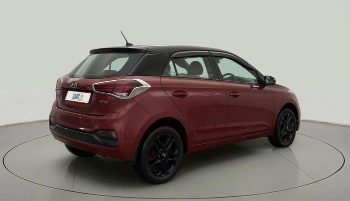 2018 Hyundai Elite i20 ASTA 1.2 DUAL TONE, Petrol, Manual, 58,718 km, Right Back Diagonal