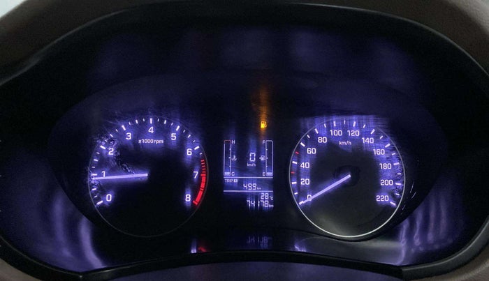 2016 Hyundai Elite i20 MAGNA 1.2, CNG, Manual, 74,129 km, Odometer Image