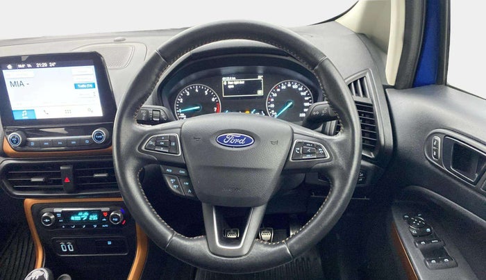 2018 Ford Ecosport TITANIUM 1.0L ECOBOOST SPORTS(SUNROOF), Petrol, Manual, 49,121 km, Steering Wheel Close Up
