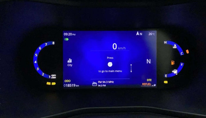 2024 Tata NEXON CREATIVE + SUNROOF AMT DUAL TONE 1.5 DIESEL, Diesel, Automatic, 18,494 km, Odometer Image