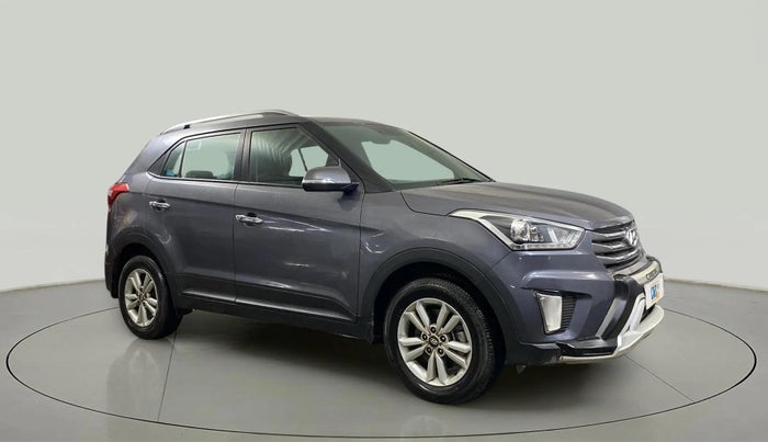 2017 Hyundai Creta SX PLUS 1.6 PETROL, Petrol, Manual, 56,603 km, Right Front Diagonal