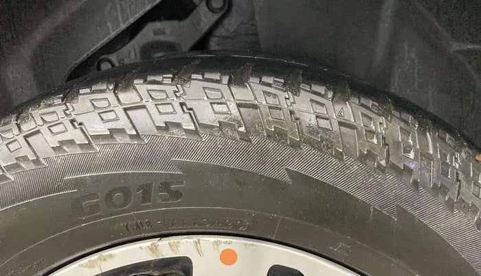 2021 Tata Harrier XZA PLUS 2.0L DUAL TONE, Diesel, Automatic, 56,042 km, Left Rear Tyre Tread