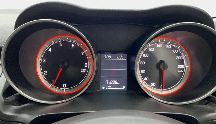 2021 Maruti Swift ZXI, Petrol, Manual, 71,851 km, Odometer Image