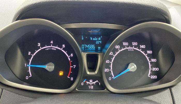 2015 Ford Ecosport TITANIUM 1.0L ECOBOOST, Petrol, Manual, 74,538 km, Odometer Image