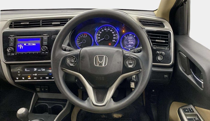 2016 Honda City 1.5L I-VTEC V MT, Petrol, Manual, 1,26,306 km, Steering Wheel Close Up