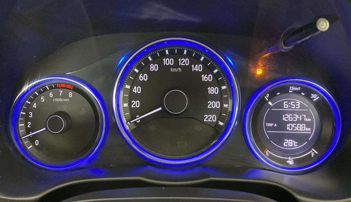 2016 Honda City 1.5L I-VTEC V MT, Petrol, Manual, 1,26,306 km, Odometer Image